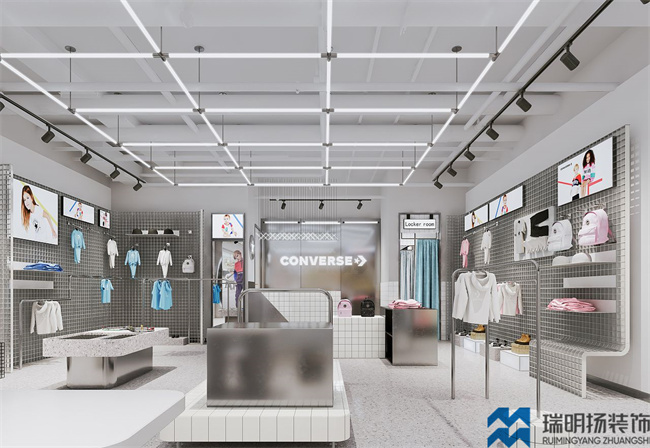 童裝店裝修設計效果圖-CONVERSE童裝店