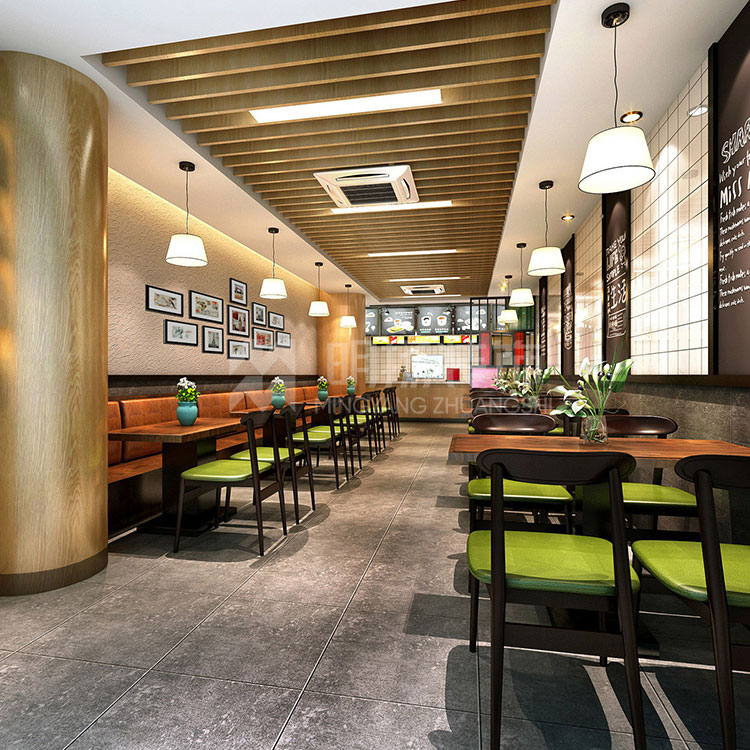 連鎖快餐店裝修需要注意什么？連鎖快餐店設計裝修技巧